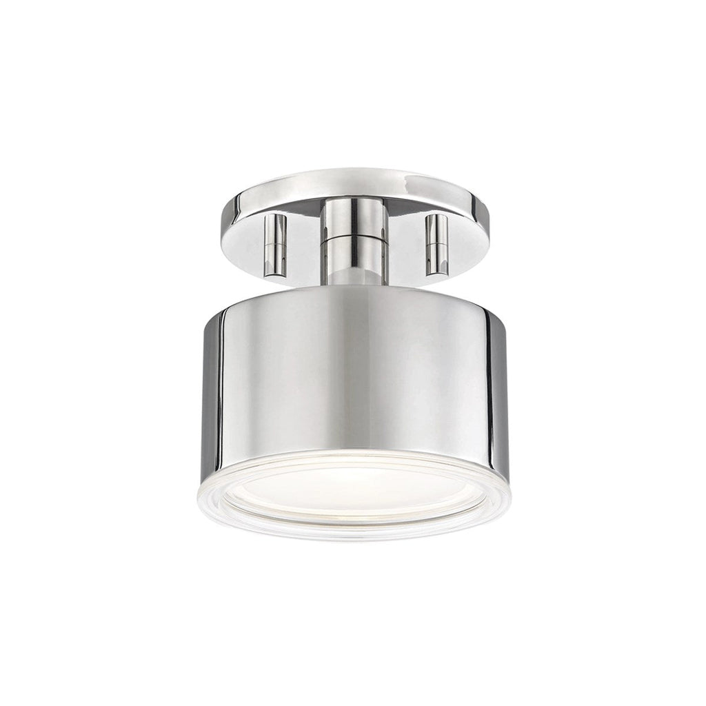 Nora Flush Mount - Polished Nickel