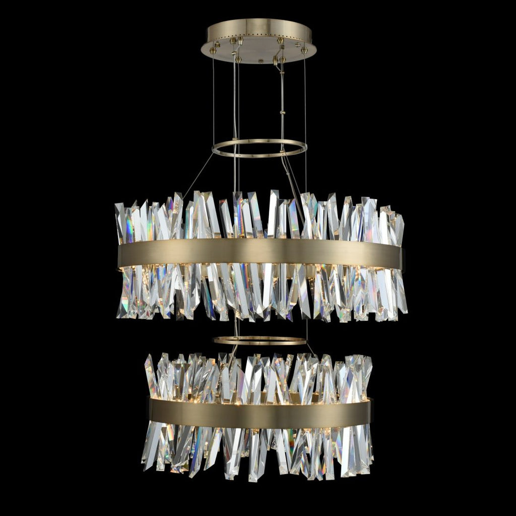 Glacier 25 + 2-Tier LED Round Pendant