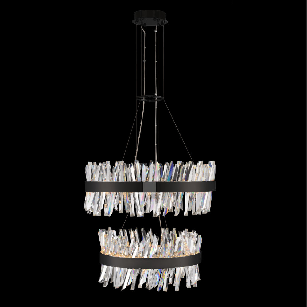 Glacier 2-Tier LED Pendant