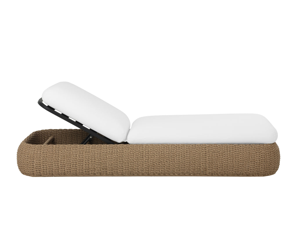 Barcelona Lounger - Natural - Stinson White