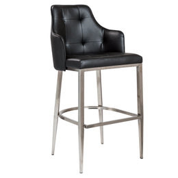 Aaron-B Bar Stool - Black