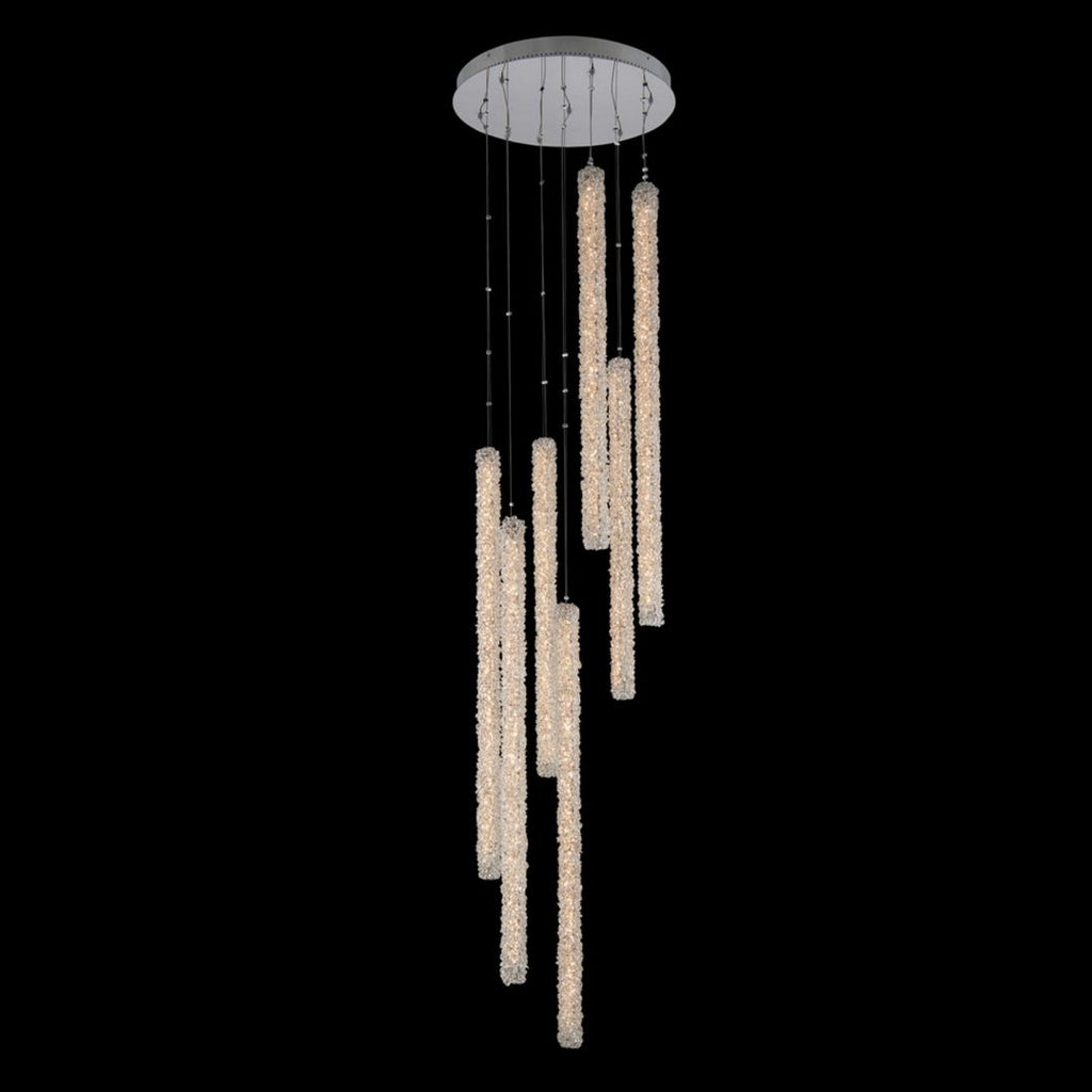 Lina 7 Column LED Foyer