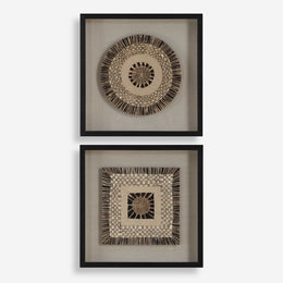 Intertwine Shadow Box, Set of 2