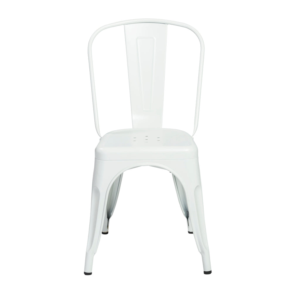 Corsair Stacking Side Chair - White,Set of 4