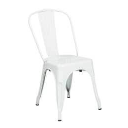 Corsair Stacking Side Chair - White,Set of 4