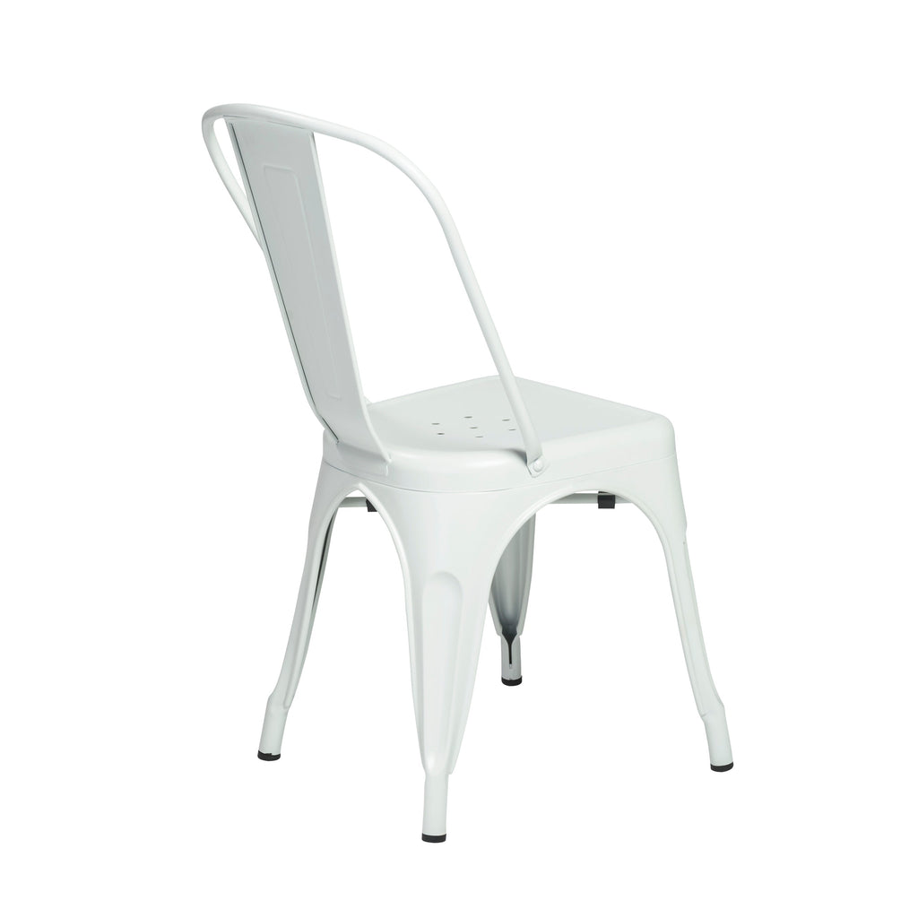 Corsair Stacking Side Chair - White,Set of 4