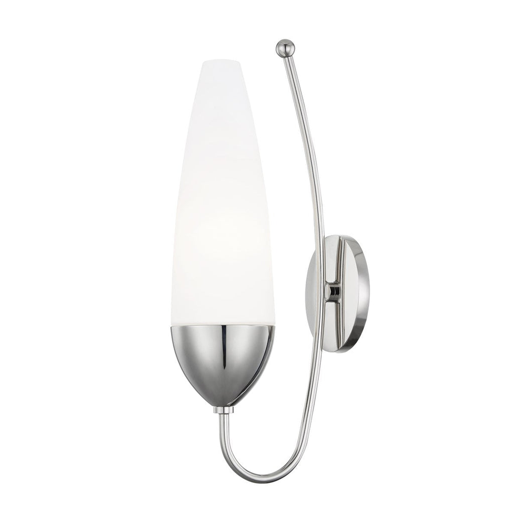 Amee Wall Sconce - Polished Nickel