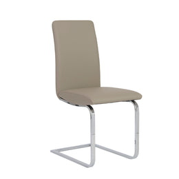 Cinzia Side Chair - Taupe,Set of 2