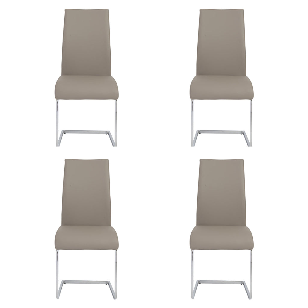 Epifania Side Chair - Taupe,Set of 4