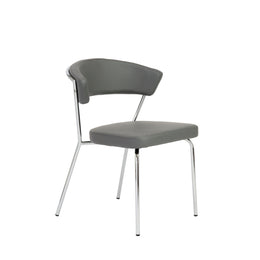 Draco Side Chair - Grey,Set of 2