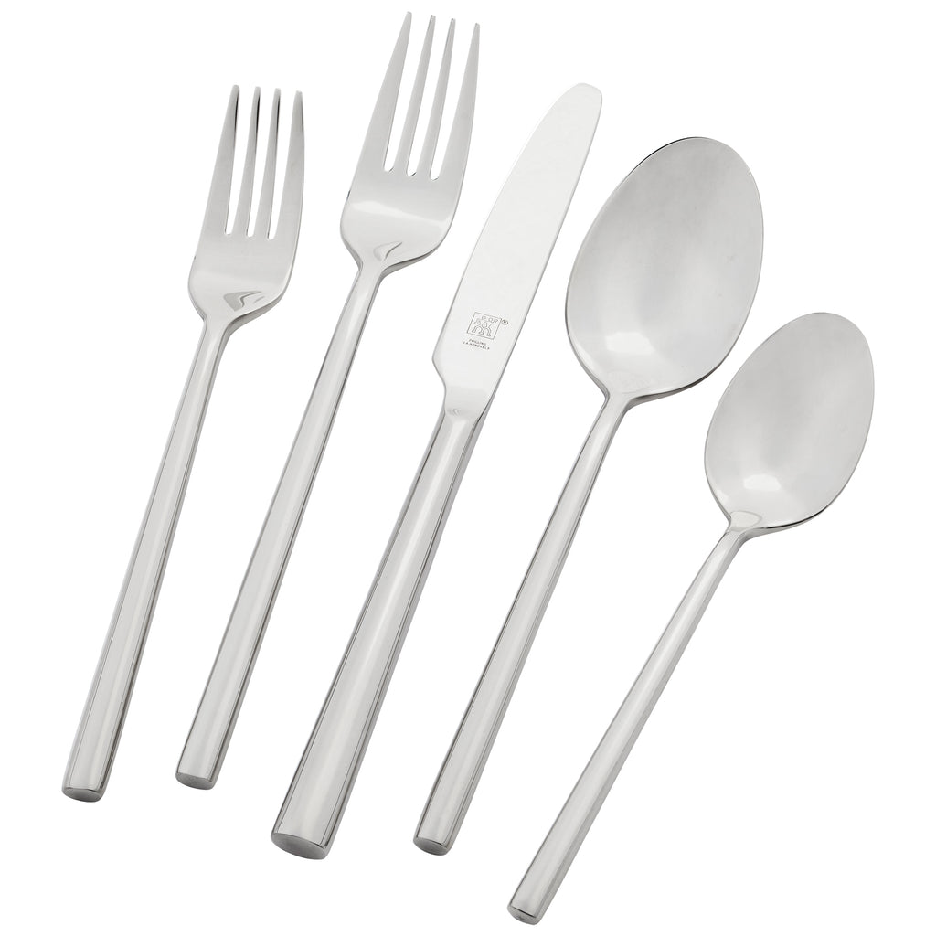 Aberdeen 20-Piece 18/10 Stainless Steel Flatware Set