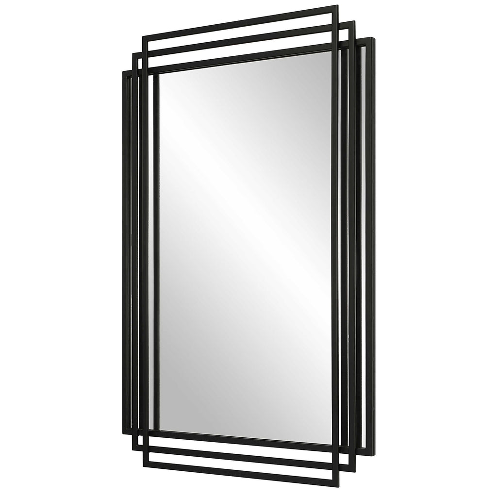 Amherst Mirror - Black