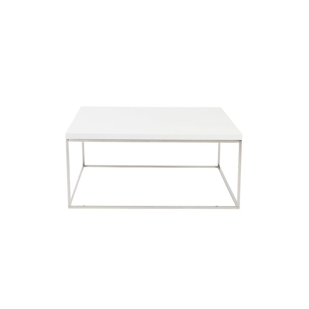 Teresa Square Coffee Table - White