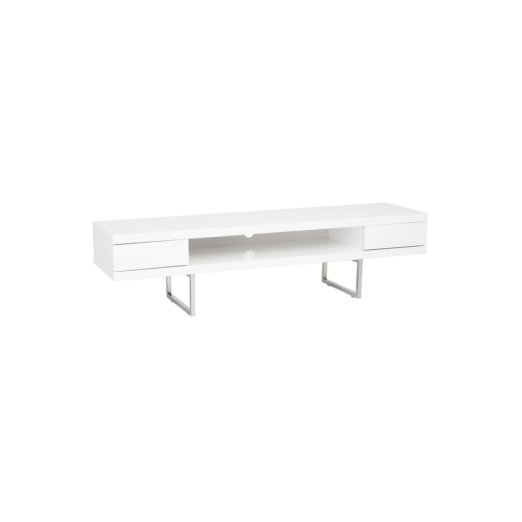 Miranda Media Stand - White