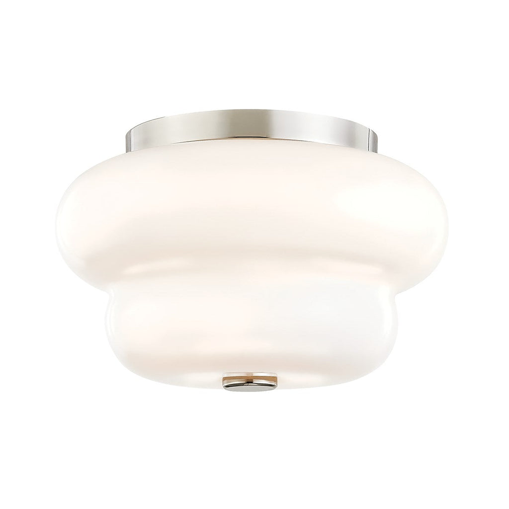 Hazel Flush Mount - Polished Nickel