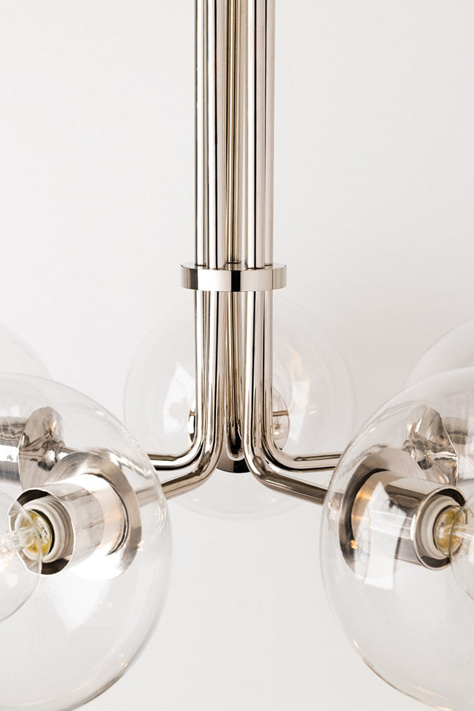 Margot Semi Flush 8" - Polished Nickel