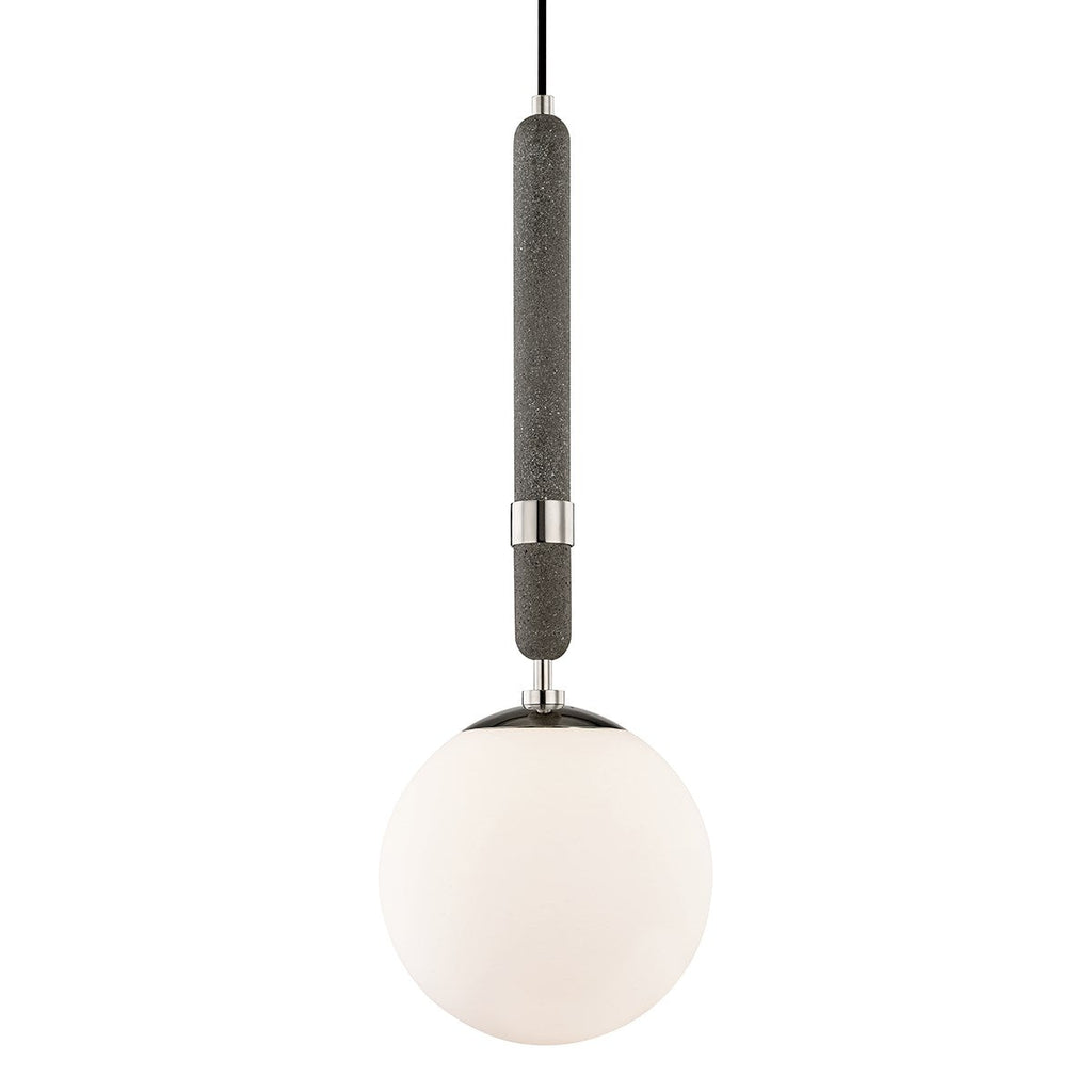 Brielle Pendant 26" - Polished Nickel