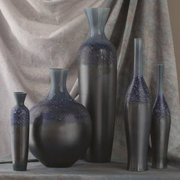 Sapphire Ombre Vase : Sapphire Ombre Vase (Small)