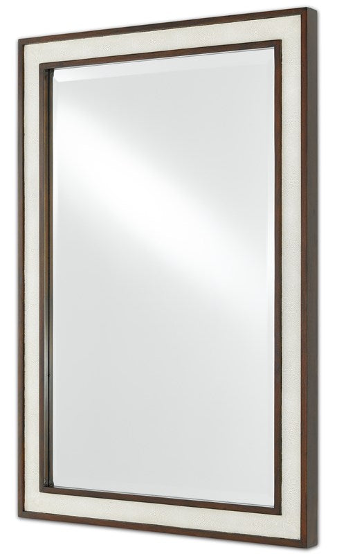 Evie Shagreen Mirror