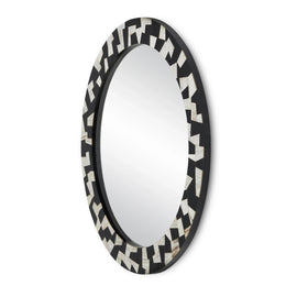 Bindu Round Mirror