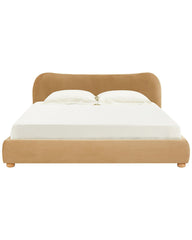 Beccarose Velvet King Bed