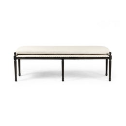 Lucille Dining Bench - 67"- Alcala Cream by Four Hands