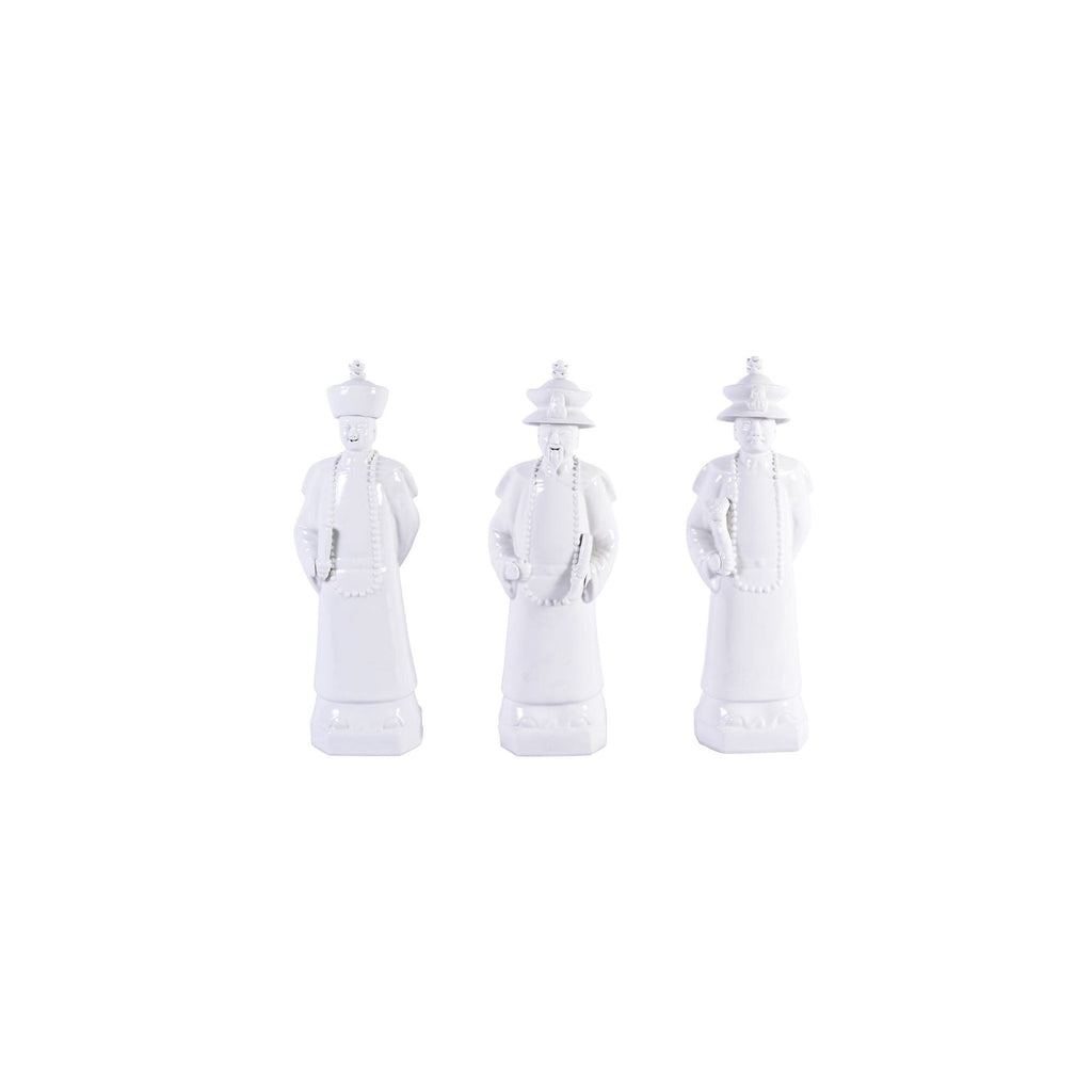 White Qing Emperors of 3 Generations Set