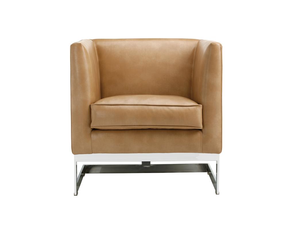 Soho Armchair - Stainless Steel - Cantina Peanut