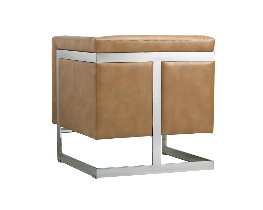 Soho Armchair - Stainless Steel - Cantina Peanut