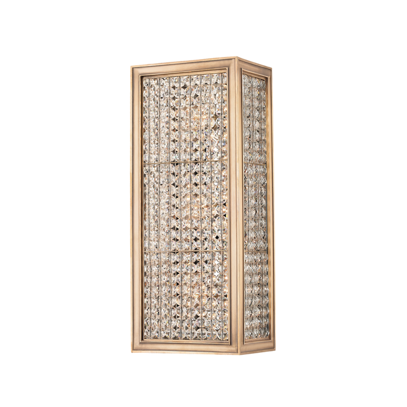 Norwood Wall Sconce 14" - Aged Brass