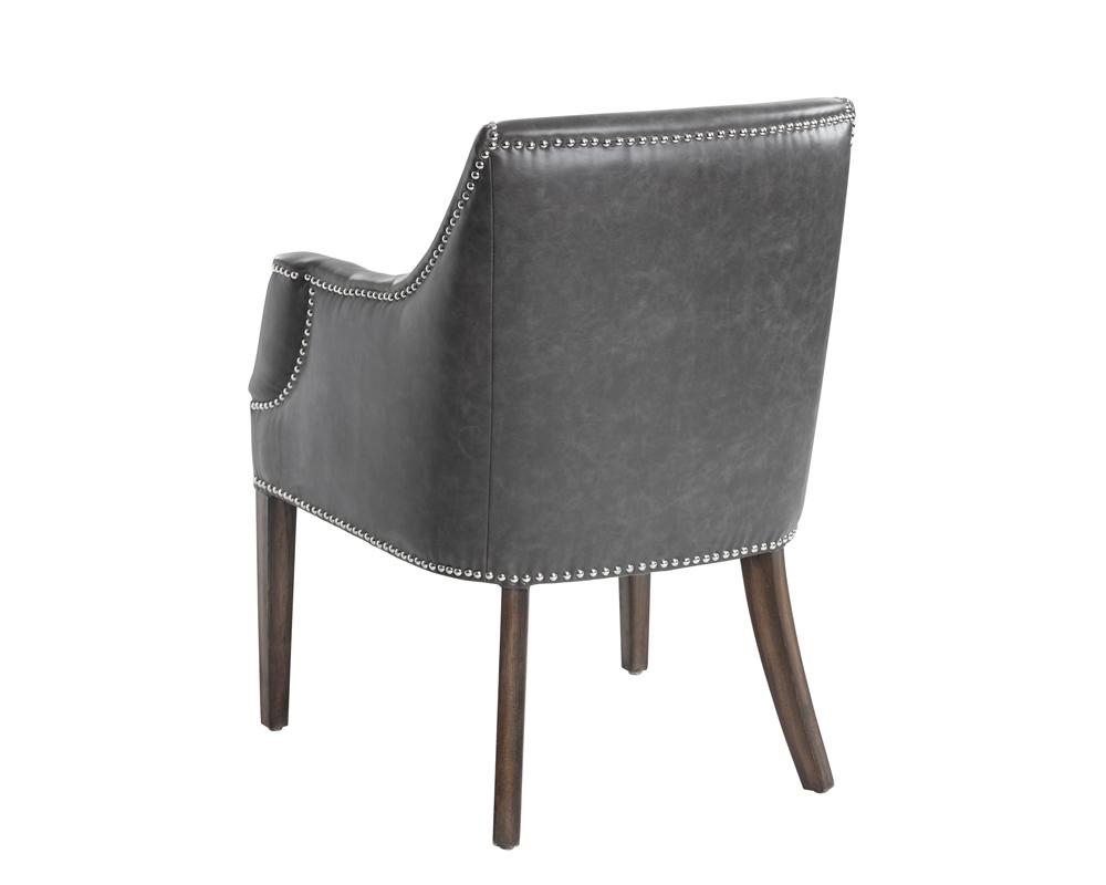 Calabria Dining Armchair - Ash Grey