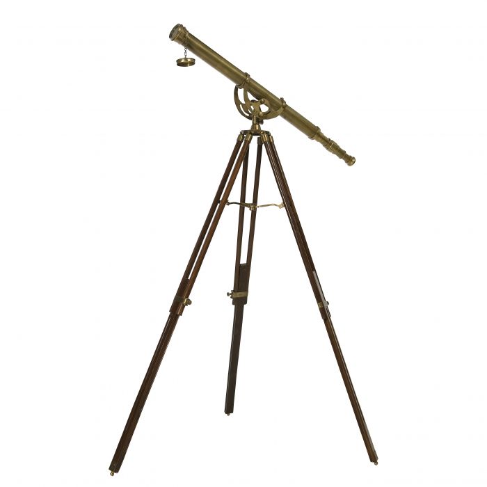 Telescope Bicton Brown/Antique Brass Finish