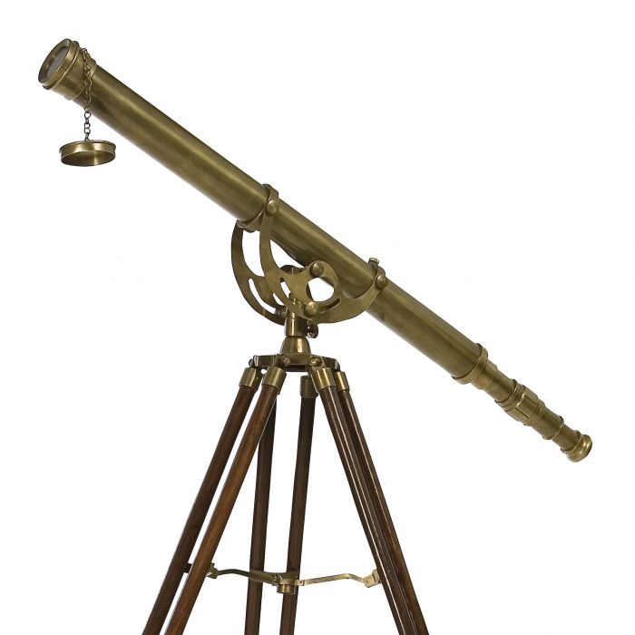 Telescope Bicton Brown/Antique Brass Finish
