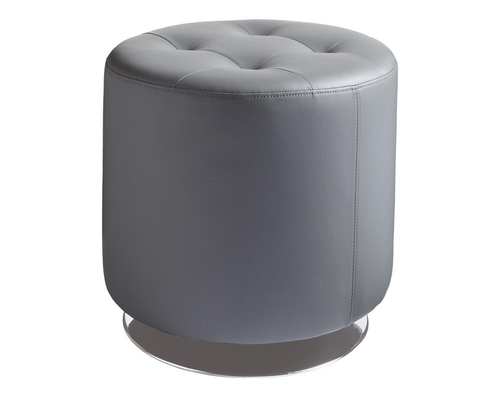 Domani Swivel Ottoman - Small - Graphite