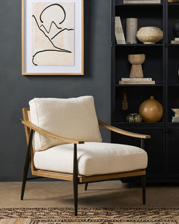 Kennedy Chair, Kerbey Ivory