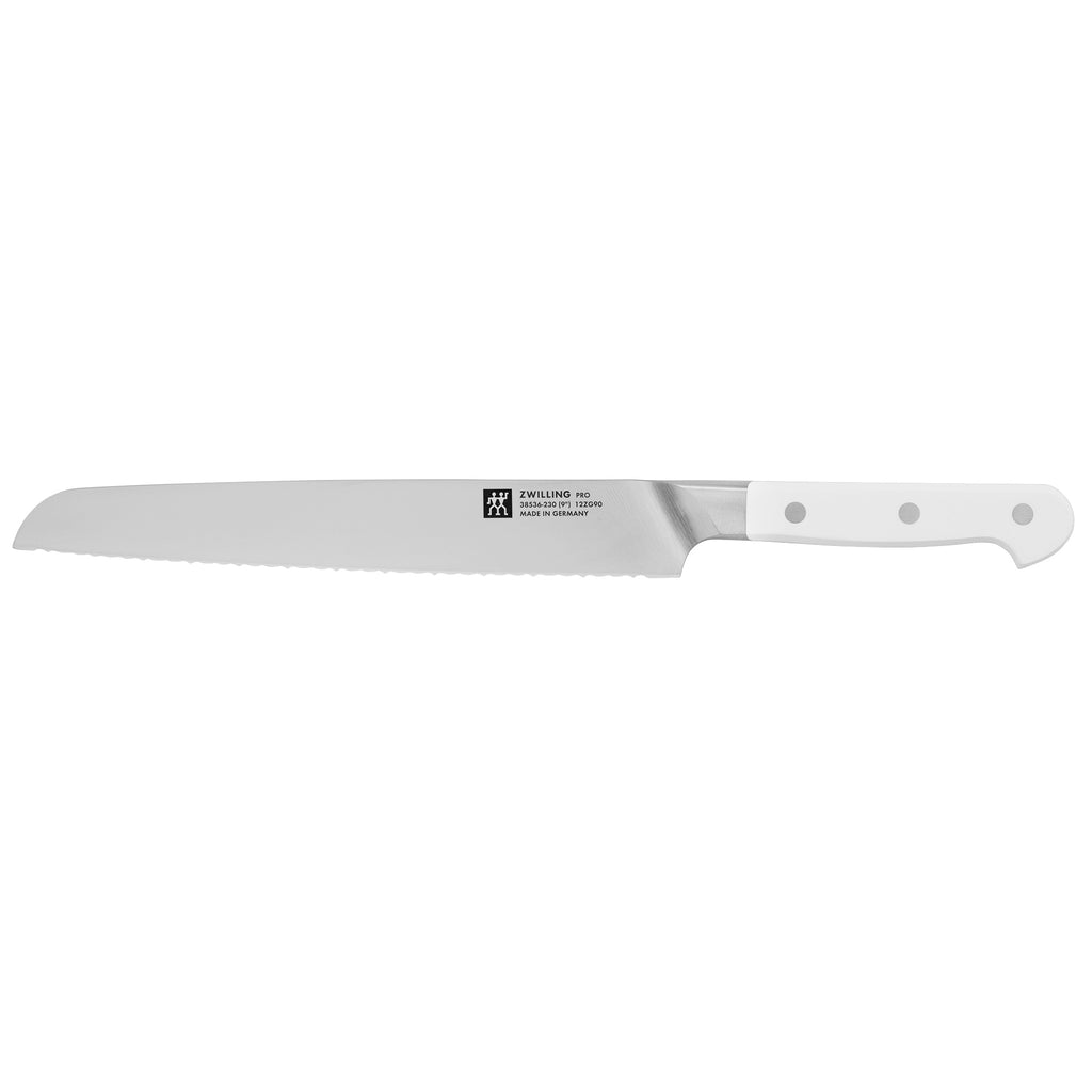 9" Bread Knife Z15 Serration Pro Le Blanc