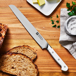 9" Bread Knife Z15 Serration Pro Le Blanc