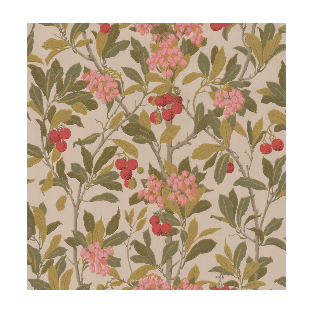 Strawberry Tree - Pink & Linen