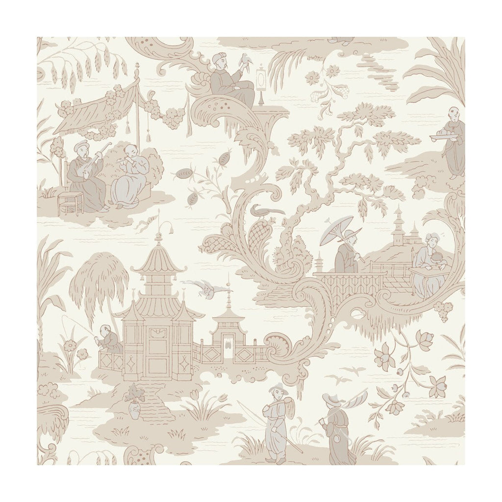 Chinese Toile - Neutral