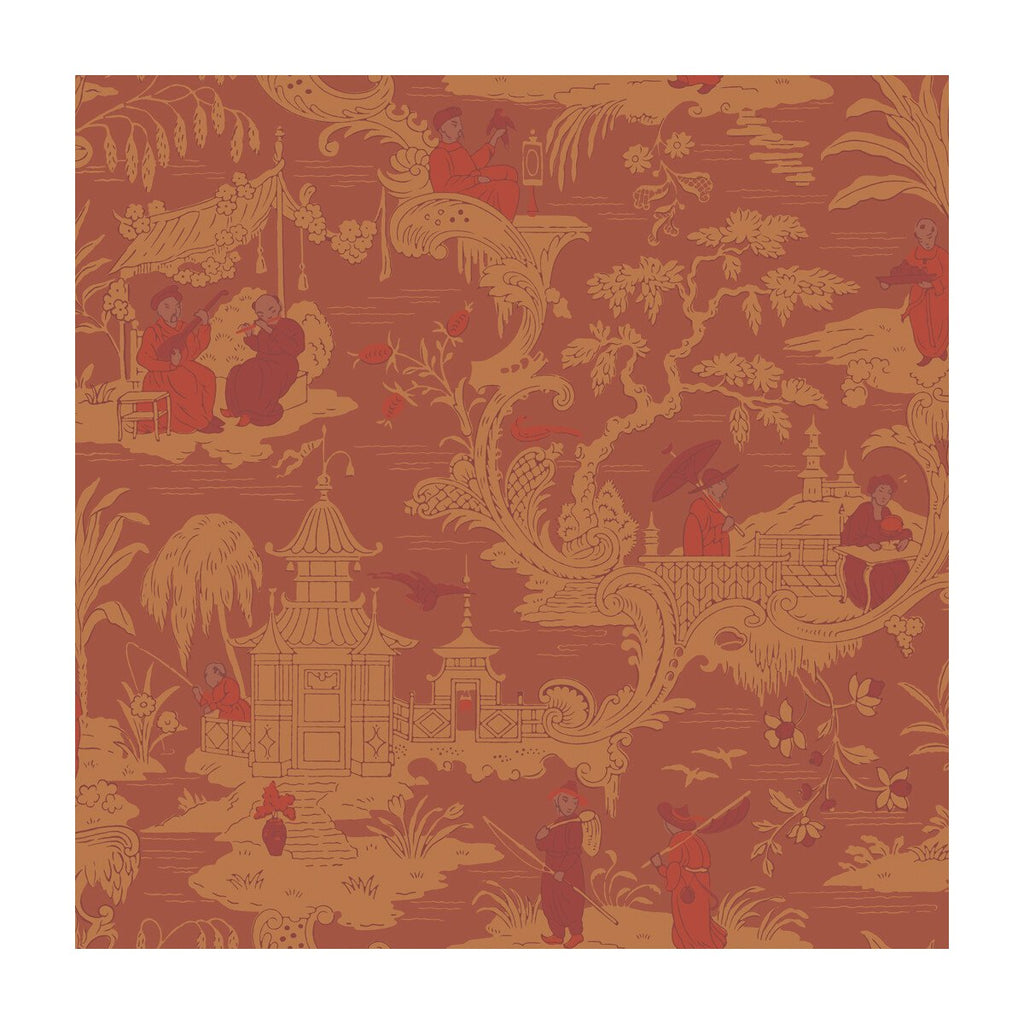 Chinese Toile - Red