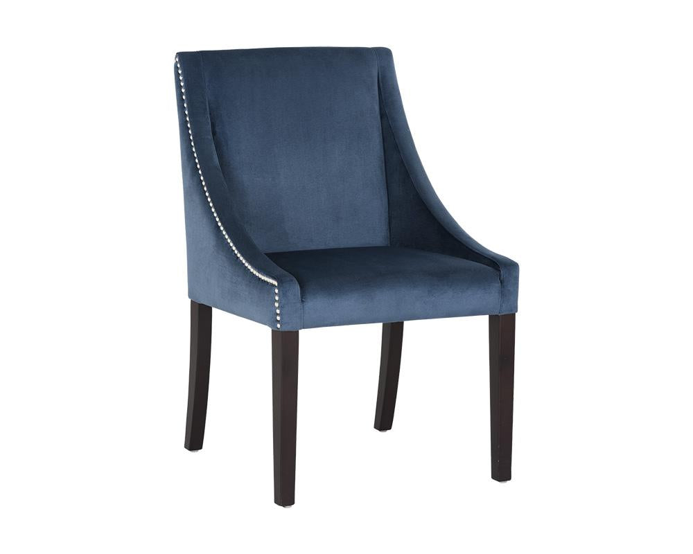 Lucille Dining Chair - Ink Blue