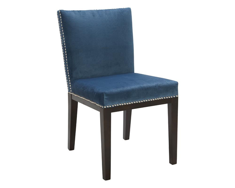 Vintage Dining Chair - Ink Blue