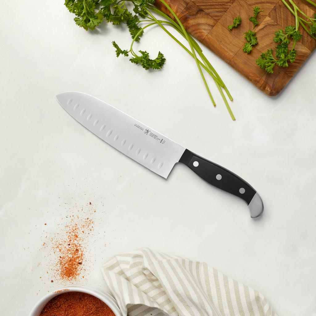 5" Hollow Edge Santoku Knife Statement