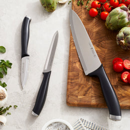 3-Piece Starter Knife Set Silvercap