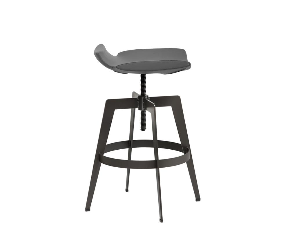 Bancroft Adjustable Stool - Graphite