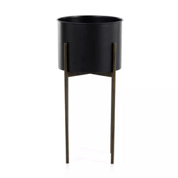 Jed Planter, Iron Matte Black by Four Hands