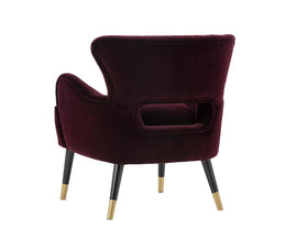 Hanna Lounge Chair - Giotto Cabernet