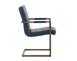 Jafar Dining Armchair - Vintage Blue