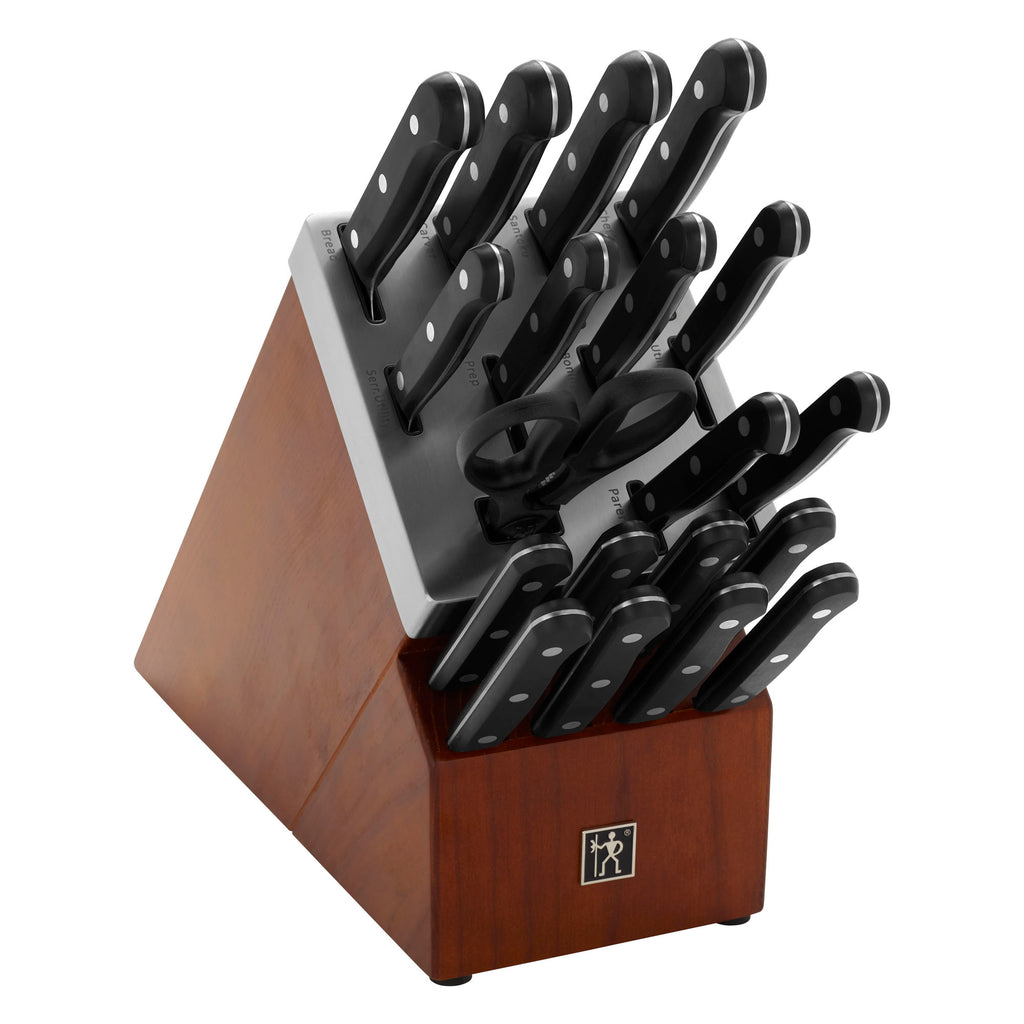 20-Piece Self-Sharpening Knife Block Set Solution Solution