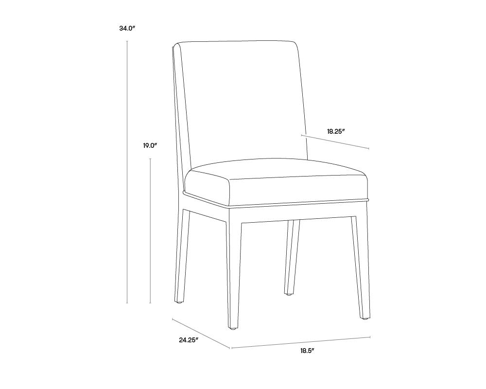 Sofia Dining Chair - White